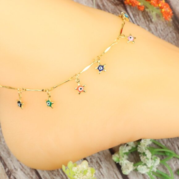 "Dainty Anklet for Women – Elegant Everyday Jewelry & Perfect Gift | MLCRC1685 - Picture 5 of 10